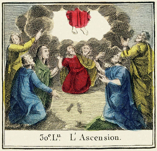 The Assumption - 30th lesson, 1810 (engraving)