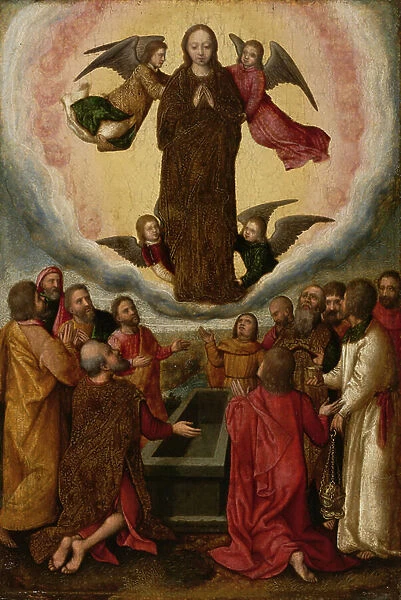 Assumption of the Virgin (oil on panel)