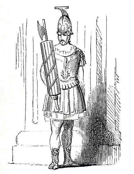 An attendant of a Roman Chief Magistrate