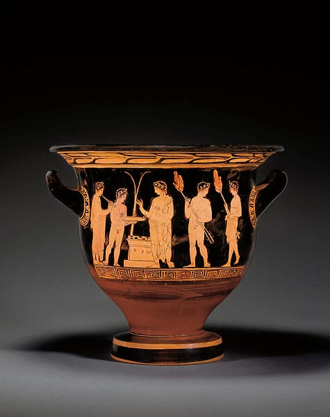 Attic red-figure bell-krater, c. 420-400 BC (terracotta)
