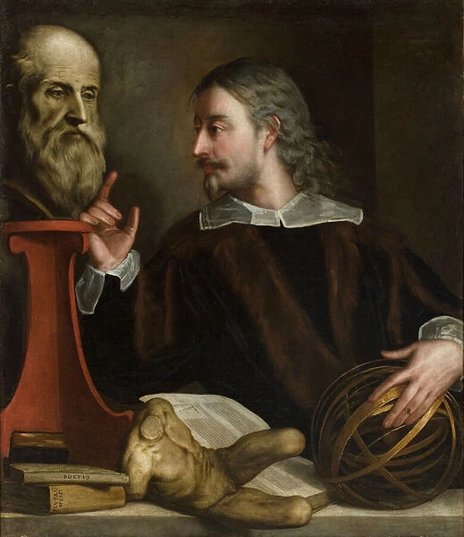 Autoportrait (Self Portrait) - Peinture de Alessandro Varotari dit Il Padovanino (1588-1649), huile sur toile, 17e siecle - art italien (Venise), art baroque - Musei Civici, Padova