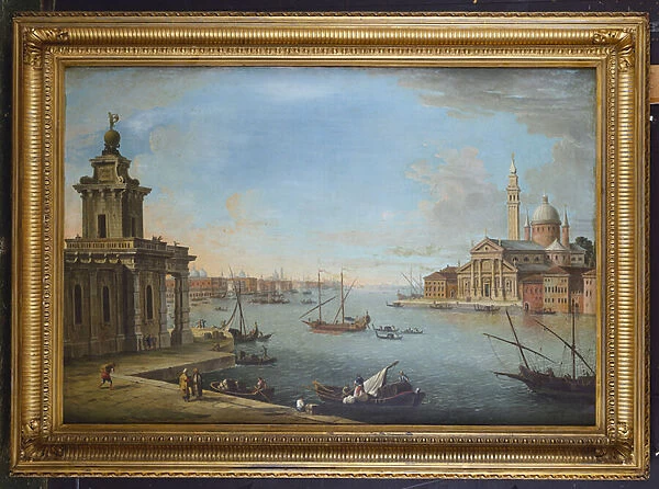 The Bacino di San Marco, Venice, looking East, with the Church of San Giorgio Maggiore