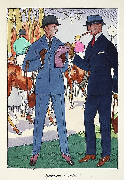 Barclay Nice, 1919-21 (pochoir print)