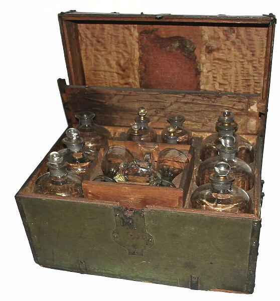 Baron Von Steuben's camp liquor chest