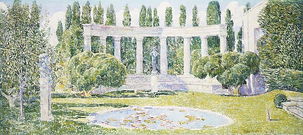 The Bartlett Gardens, Amagansett, 1933 (oil on canvas)
