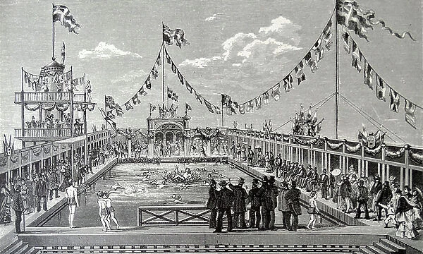 One of the baths of Stockholm's swimming and siminrattning