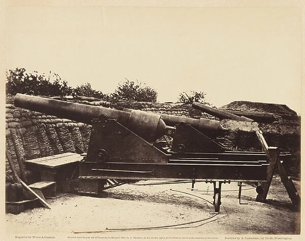 Battery No. 1, near Yorktown--No. 1. May, 1862 (albumen print mounted on wove paper)