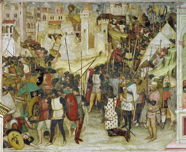 The Battle of Clavigo (fresco)