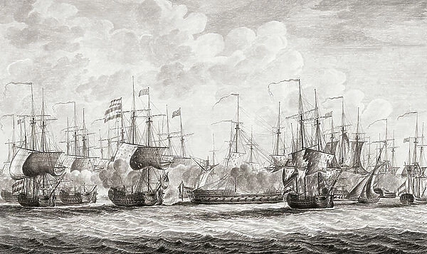 The Battle of Dogger Bank, 1781