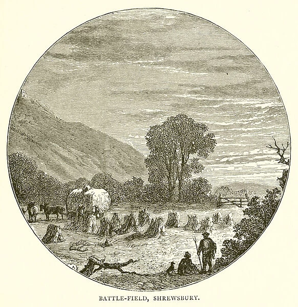 Battle-Field, Shrewsbury (engraving)