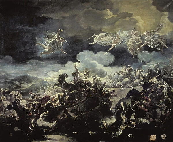 Battle of Sennacherib, 18th century (painting)
