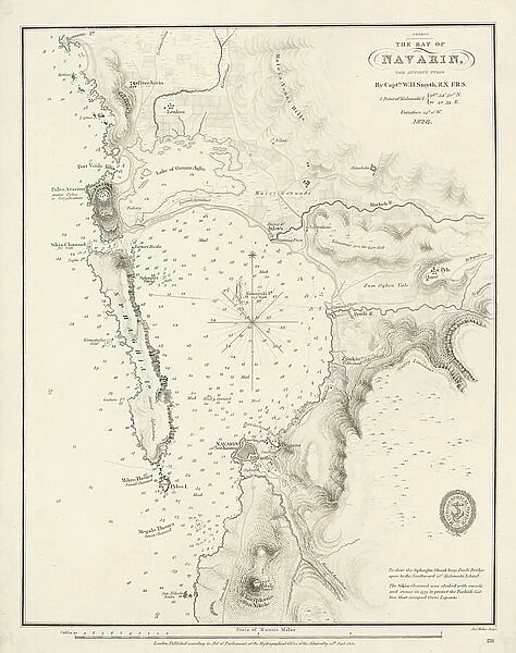 Bay of Navarino, 1830 (print)