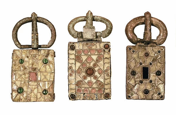 Belt buckles, 6th-7th century