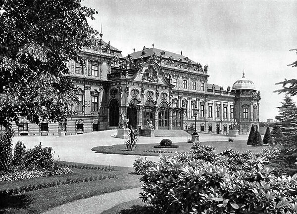 Belvedere Palace (Schlosz Belvedere), Vienna, Austria