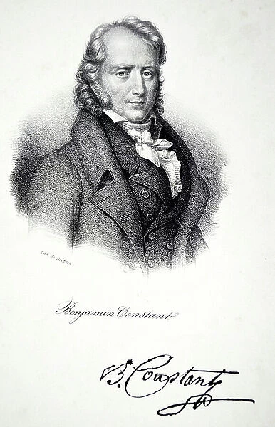 Benjamin Constant, 1840 (litho)