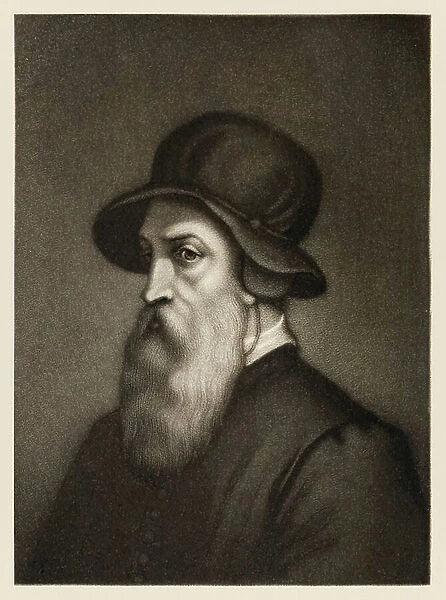 Benvenuto Cellini (1500-1571), 19th century (engraving)