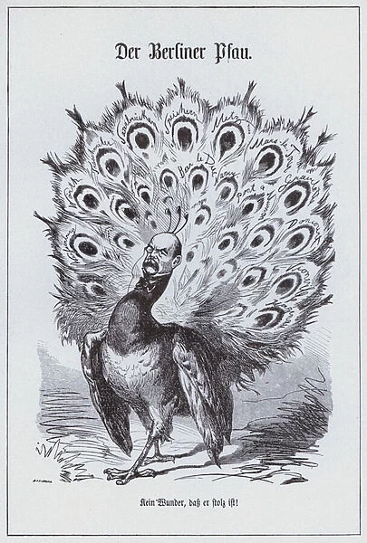 The Berlin Peacock (litho)