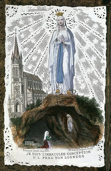 Bernadette Soubirous, c.1870-1880 (illustration)
