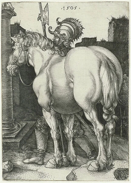 The big horse, 1564 (engraving)