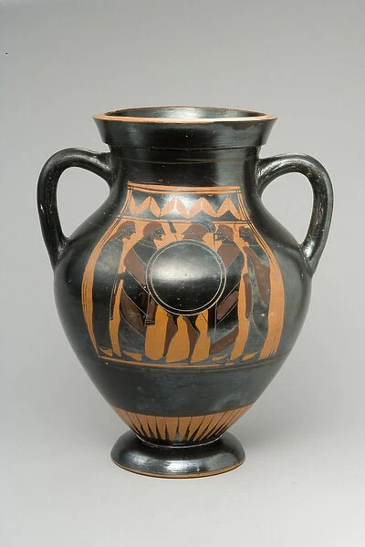 Black figure amphora, mid-6th century BC (ceramic)