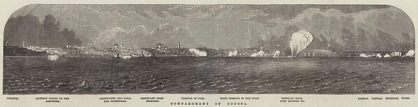 Bombardment of Odessa (engraving)