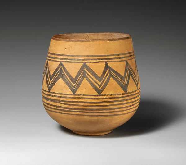 Bowl with painted decoration, c. 2500-2000 B. C. (painted ceramic)
