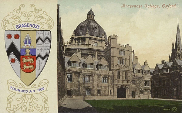 Brasenose College, Oxford (colour photo)