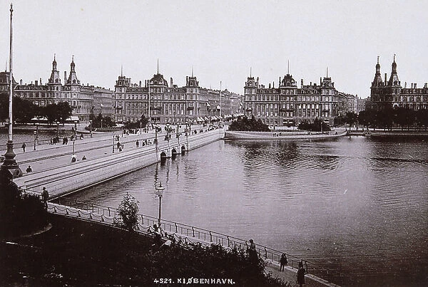 Bridge on the canal of Copenhagen