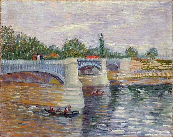 The Bridge at Courbevoie par Gogh, Vincent, van (1853-1890), 1887 - Oil on canvas, 32