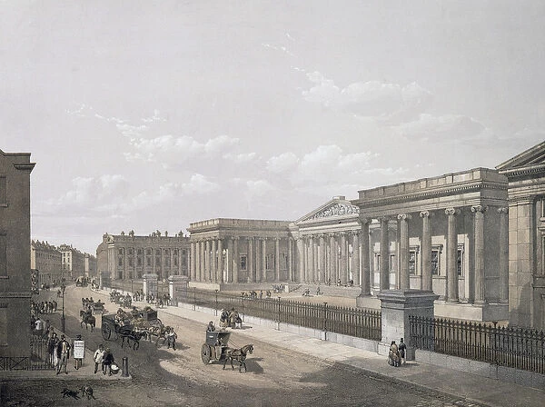 The British Museum, engraved by William Simpson (1823-99), pub. 1852 by Lloyd Bros. & Co