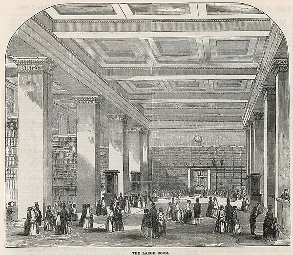 British Museum, The Large Room (engraving)