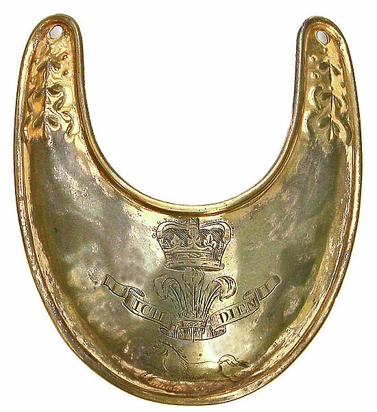 British Officer's Gilt Gorget of the 23rd Regiment of Foot