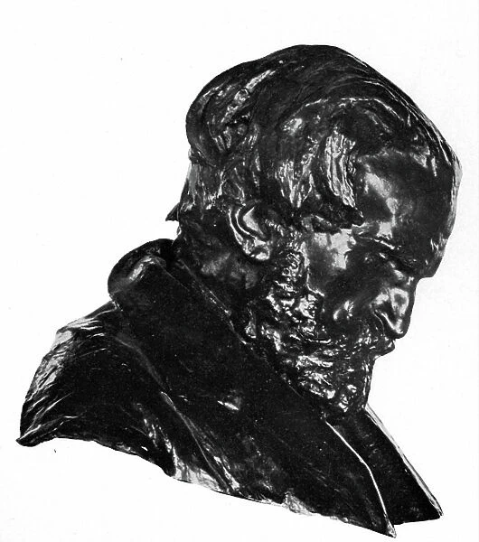 Bronze bust of Giuseppe Verdi