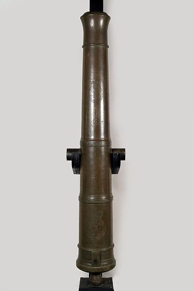 Bronze six pounder, muzzleloading cannon, 1794 circa (bronze)