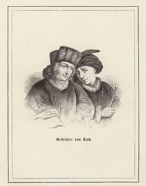 The Brothers Van Eyck (engraving)