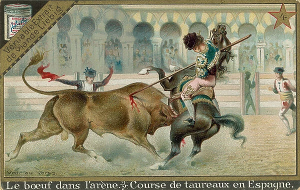 Bullfighting (chromolitho)