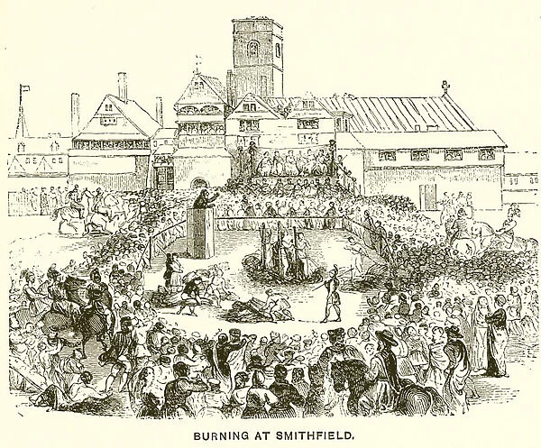 Burning at Smithfield (engraving)