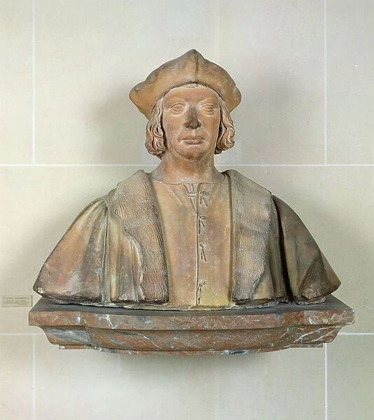 Bust of Chancellor Antoine Duprat (1463-1535) (terracotta)