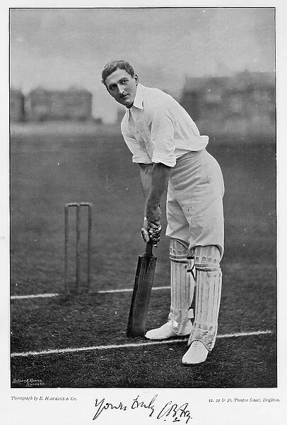C. B. Fry, from Famous Cricketers and Cricket Grounds