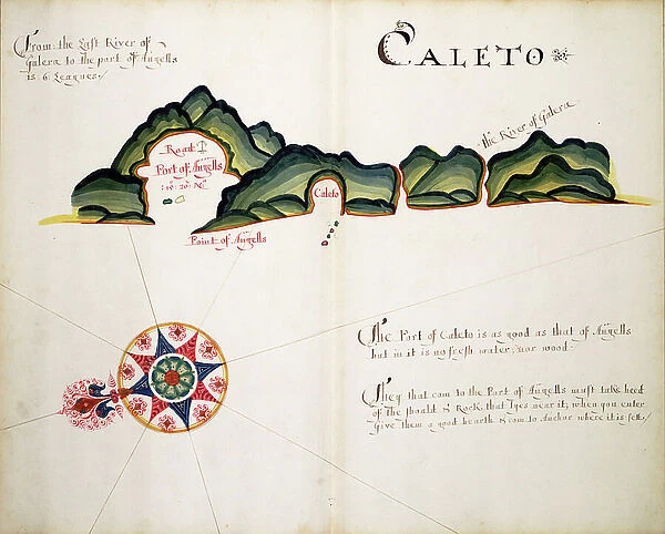 Caleto, 1685 (bound sheet)