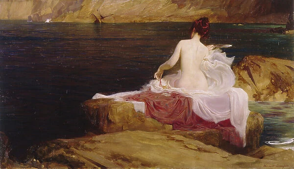 Calypso's Isle, 1897 (oil on canvas)