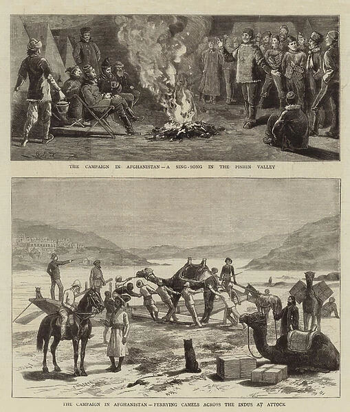 The Campaign in Afghanistan (engraving)