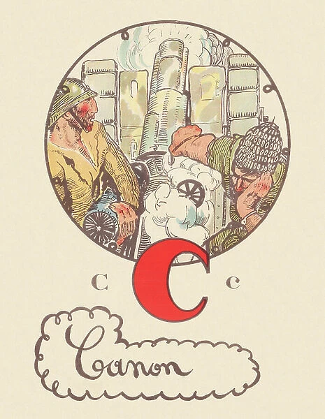 Cannon, 1918 (illustration)