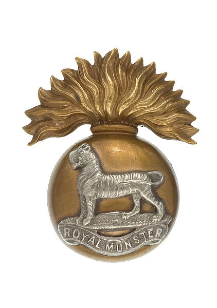 Cap badge, 1894-1922 (metal)