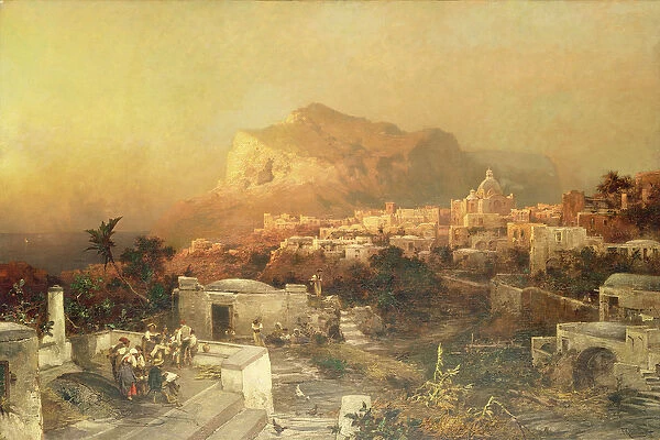 Capri, c. 1870-79 (oil on canvas)