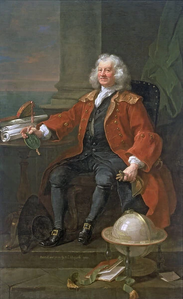 Captain Thomas Coram, 1740 (oil on canvas)