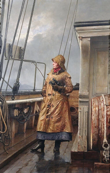 The captains wife, 1895 (oil on canvas)