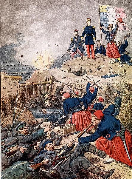 Capture of Malakoff by the division of Mac Mahon on September 8