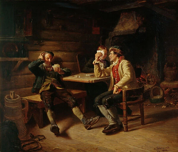 Card-players, 1850 (painting)