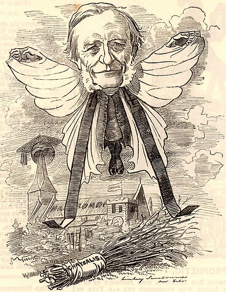 Caricature of George Granville Bradley